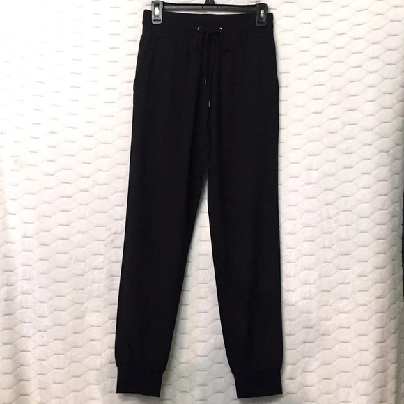BCBGMaxAzria Black Griffen Jogger Pants Size XS - Picture 2 of 7